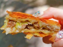 韭菜牛肉-贾五油糊馅