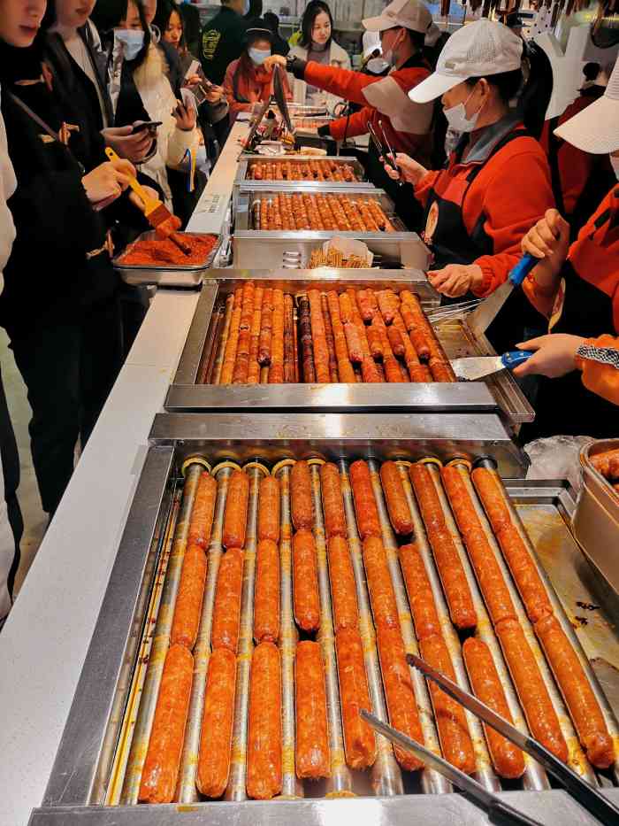 非常赞的一家烤肠店.
