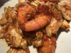 大虾烧白菜-吕氏疙瘩汤·私家菜馆(慈云寺店)