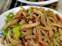 -歹歹的加个面过油肉拌面