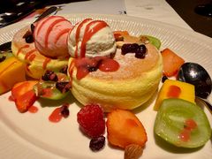 舒芙蕾雪糕配时令鲜果-拾号牛扒(宝安壹方城店)