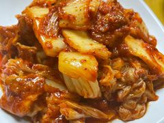 辣白菜炒五花肉-屋里家延边朝鲜族冷面(南园店)