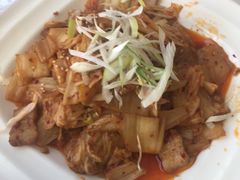 辣白菜炒五花肉-柳京酒店(滨江中路店)