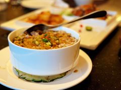 葱香肉松蒸豆腐-铭轩中餐厅·海南菜·粤菜(亚龙湾瑞吉店)