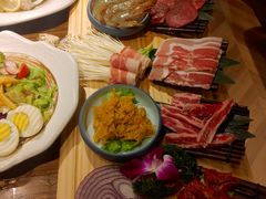 -明洞阿姨·韩式酱蟹烤肉·创意料理(三元桥店)