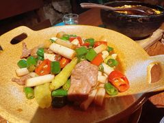 藕带黄牛肉-马灯部落·西湖边的创意山景餐厅(虎跑动物园店)