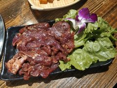 秘制牛肉-小泥炉烤肉烧烤大排档