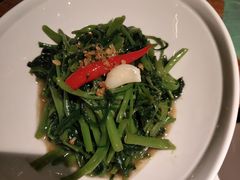 秘制虾酱炒空心菜-帕蓝·暹罗料理(曲阳店)