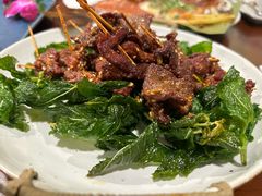 薄荷牙签牛肉-紫滇源云南生态菜(丹凤街店)