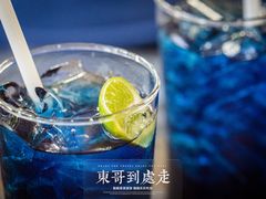 -蝶豆花蓝面条