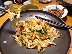 平锅有机花菜-老板很二(吉大店)