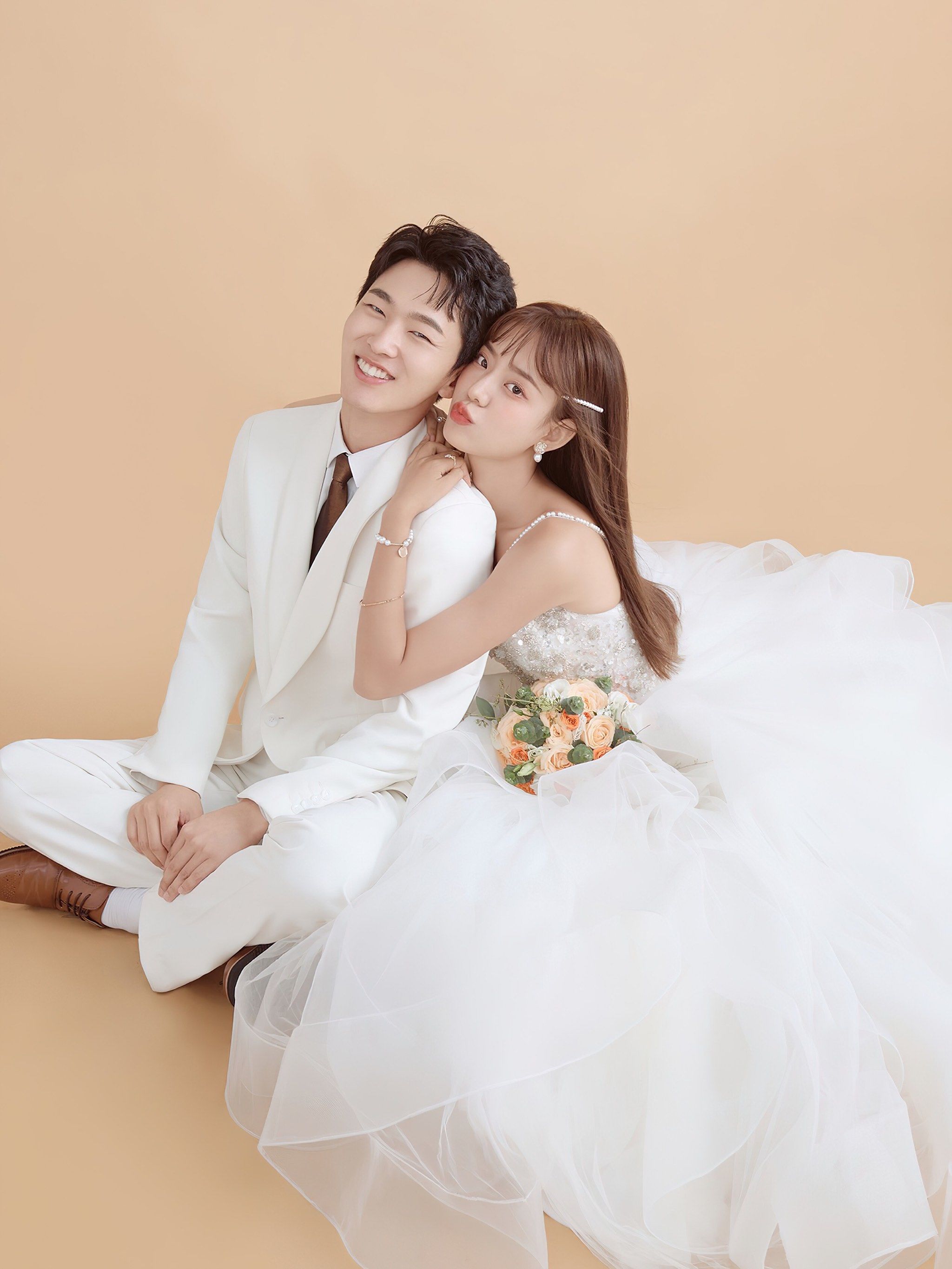 婚纱照来啦,甜蜜满满