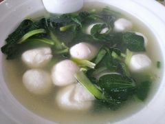 鱼圆青菜-魏四小鱼锅贴王