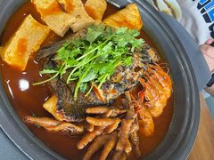 -新天明砂锅鱼头煲