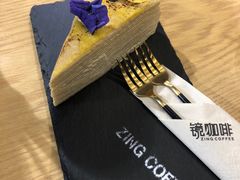 茉莉千层蛋糕-ZING COFFEE 镜咖啡