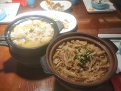 黄山老豆腐炖土咸肉-魏铭鱼头捞饭(嘉善店)