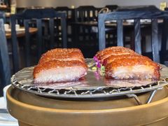 碳炉焗太婆叉烧-大良毋米粥(锦龙路总店)