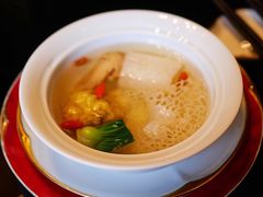 松茸竹荪羊肚菌汤-上海苏宁宝丽嘉酒店·嘉府壹号中餐厅