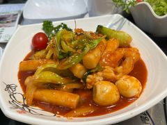 海鲜炒年糕-青松馆韩国料理(香港中路佳世客店)