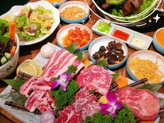 -明洞阿姨·韩式酱蟹烤肉·创意料理(三元桥店)