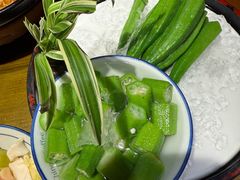 冰镇秋葵-凤凰山斑鱼馆(恭城店)