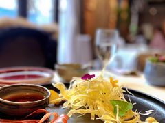 三年金钱火腿配大理手撕乳扇-泓0871臻选云南菜·味庄
