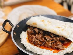 烤肉配茄子泥-MADO冰淇淋咖啡馆(淘金店)