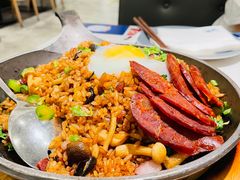 黑松露香肠炒饭-鹿港小镇(悠唐店)