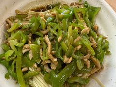 青椒肉丝拌面-蒋家桥饺面店(东关街店)