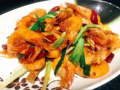 爆炒南美白对虾-达叔香味海鲜(海棠68环球美食街店)