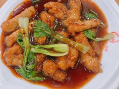 糖醋排条盖浇面-老盛兴汤包馆(武夷店)