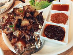 石头烤牛窝骨-蒙料·手把肉(望京店)