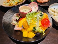 芒果鲜虾配薄荷百香果酱-反正(阿罗海城市广场店)