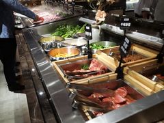 自助取餐区-韩京炭火烤肉自助料理(柯桥万达店)