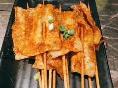 炭烤五花肉-嘎嘎鸭脑壳(蜀汉路店)