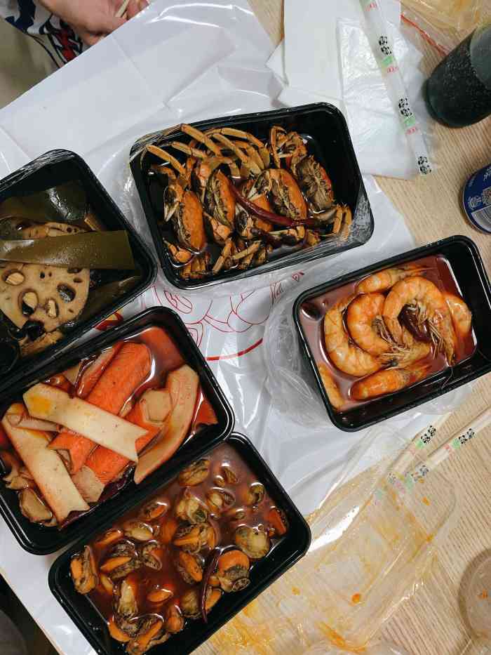 三只螃蟹麻辣海鲜-"好吃97在美团外卖上点的,龙虾入味口感新.
