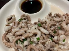 白灼八爪鱼-健眺小海鲜(临海后山店)