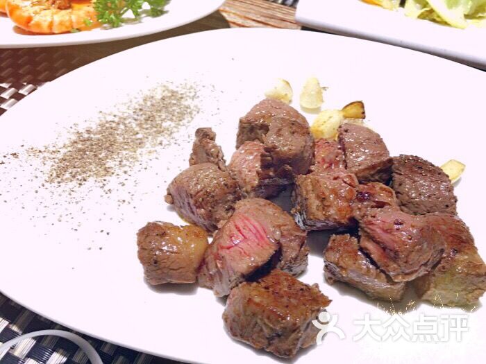 雪牛鐵板燒炭火烤肉(金鷹店)菲力牛排圖片 - 第129張