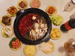 菌汤鸳鸯锅底-有拈头成都市井火锅(老门东店)