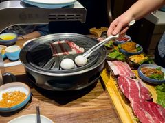 -明洞阿姨·韩式酱蟹烤肉·创意料理(三元桥店)