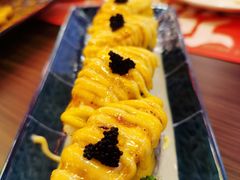 金芒火炙帝王蟹棒卷-仙隐小鹿中華の日料(荣民龙首广场店)