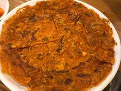 泡菜饼-喇喇排骨火锅·传统韩式脊骨汤(望京西园总店)