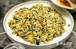 Scallion Oyster Sauce Egg Pancake