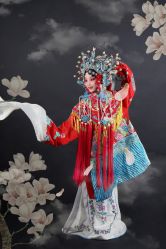-后宫·古装汉服京剧儿童亲子全家福摄影