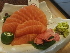 三文鱼刺身-鹤龟料理店(时代天街店)