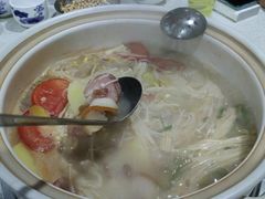 清汤豆米火锅-黔府豆米火锅野菜馆(南马店)