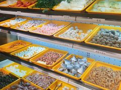 自助取餐区-爱客得牛排海鲜烤肉·火锅自助(春熙路黑金好店)