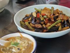 长豆角烧茄子-鸭味飞飞