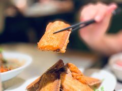 干炸带鱼-老头儿真传-老头儿油爆虾(星光一期店)