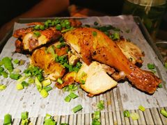 绿茶葱香烤鸡-绿茶餐厅(乐峰广场店)